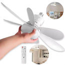 Ventilador e Luminária Teto Controle Remoto 3 Velocidades 3 Cores Iluminação