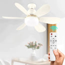 Ventilador e Luminária Teto Controle Remoto 3 Velocidades 3 Cores Iluminação