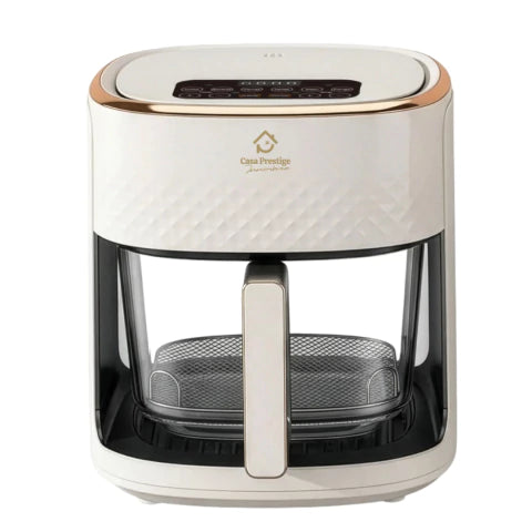 Fritadeira A Ar Gourmet Digital Air Fryer Casa Prestige Innovare 4,5L 127V ou 220V Creme