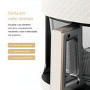 Fritadeira A Ar Gourmet Digital Air Fryer Casa Prestige Innovare 4,5L 127V ou 220V Creme - comprar online